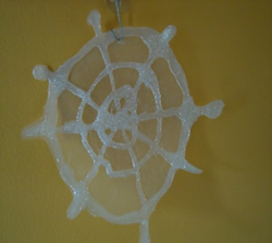 how to make a spider web